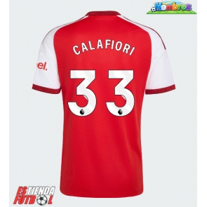 Arsenal Riccardo Calafiori #33 Primera Equipación 2026-27 Manga Corta
